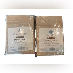 Comfort bay extra soft queen pillowcases